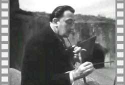 Salvador Dali pinta rinoceronte