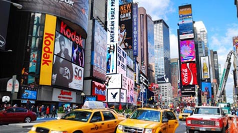 Tmes Square in New York