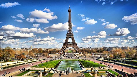 Imagens Louvre e Paris
