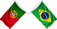 Bandeiras Brasil-Portugal
