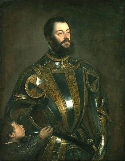Retrato de Alfonso D'Avalos com Pajem